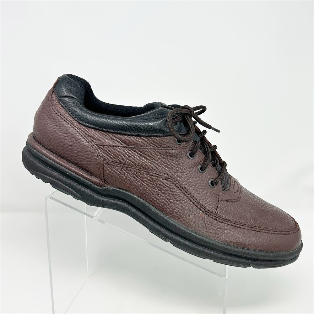 Rockport World Tour Classic Men's Oxford Walking Shoes Brown Lace Up Size 17